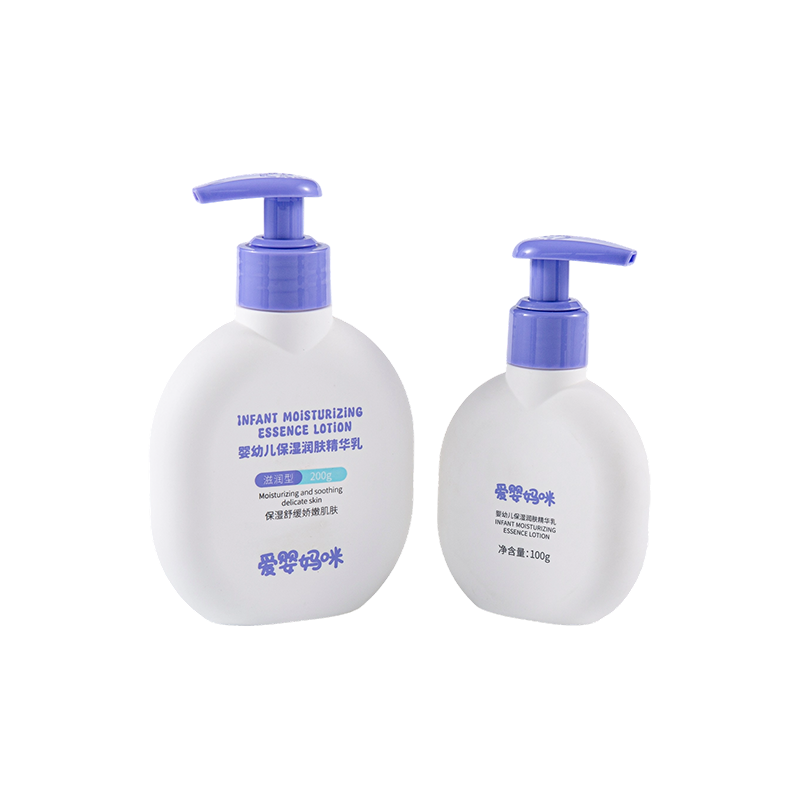 غطاء أرجواني بسيط وجميل لزجاجة PE مستديرة