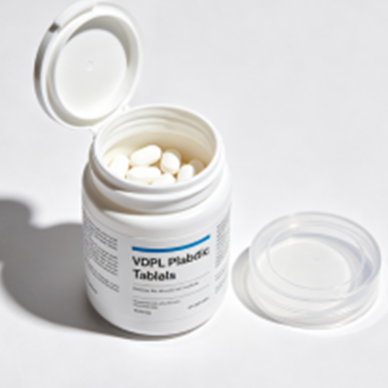 50 مل 100 مل زجاجة دواء HDPE مستديرة فارغة